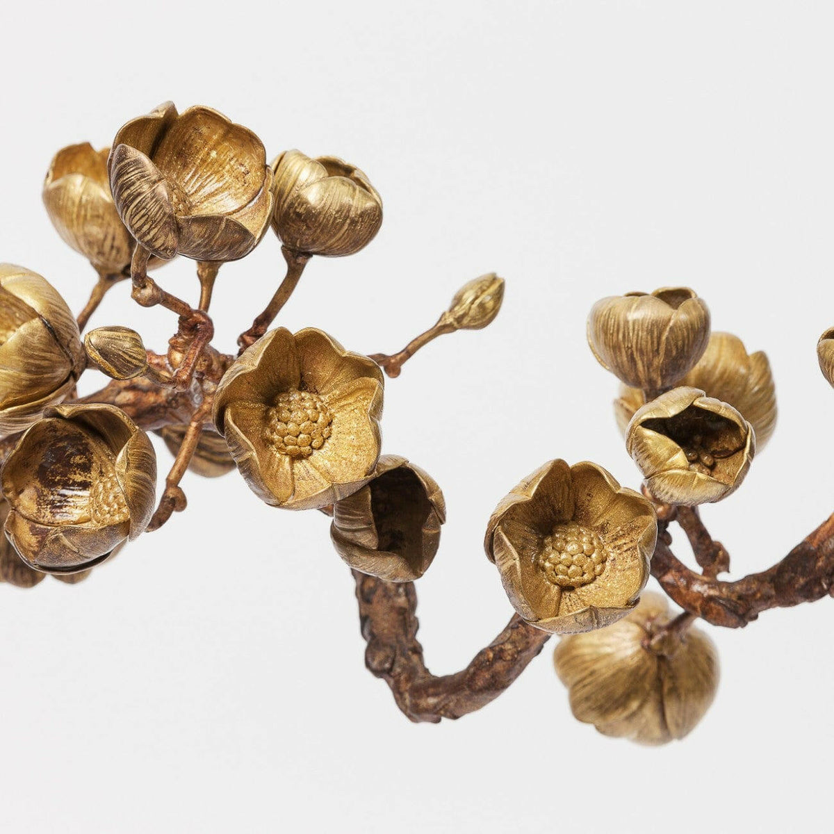 Bronze Blossom Sculpture.