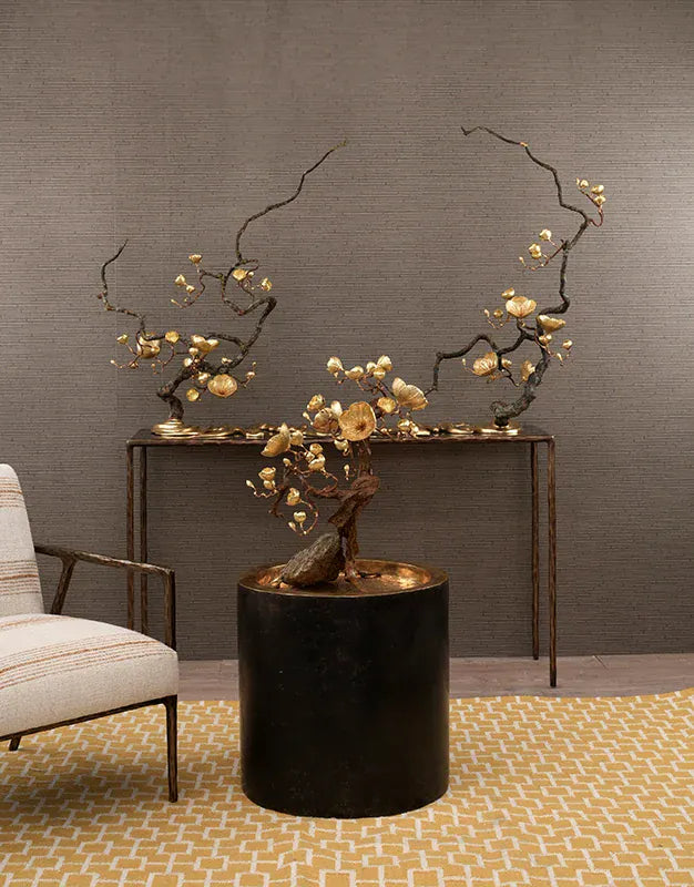 Eccotrading Design London Accessories Bronze Blossom Waterfall Sculpture Left House of Isabella UK