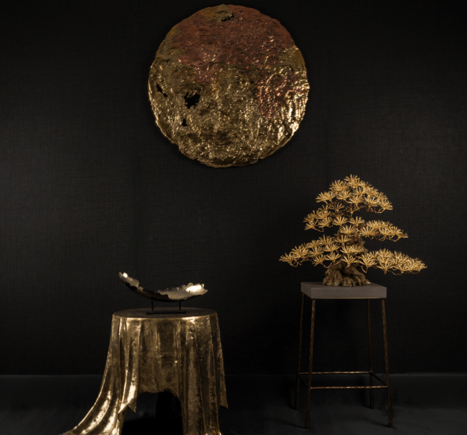 Bronze Bonsai Sculpture.