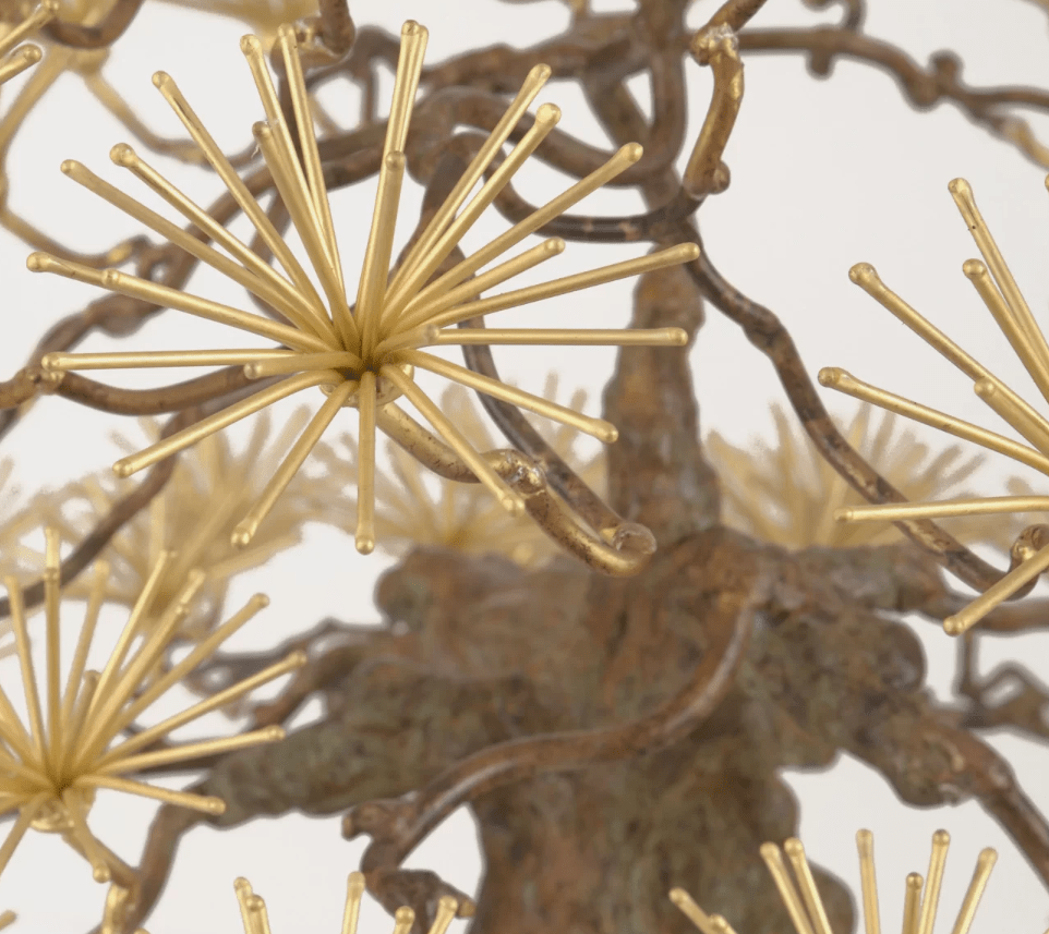 Bronze Bonsai Sculpture.