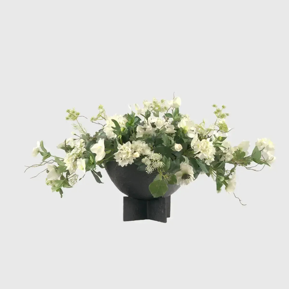Eccotrading Design London Accessories Bronze Brutalist Flower Bowl House of Isabella UK