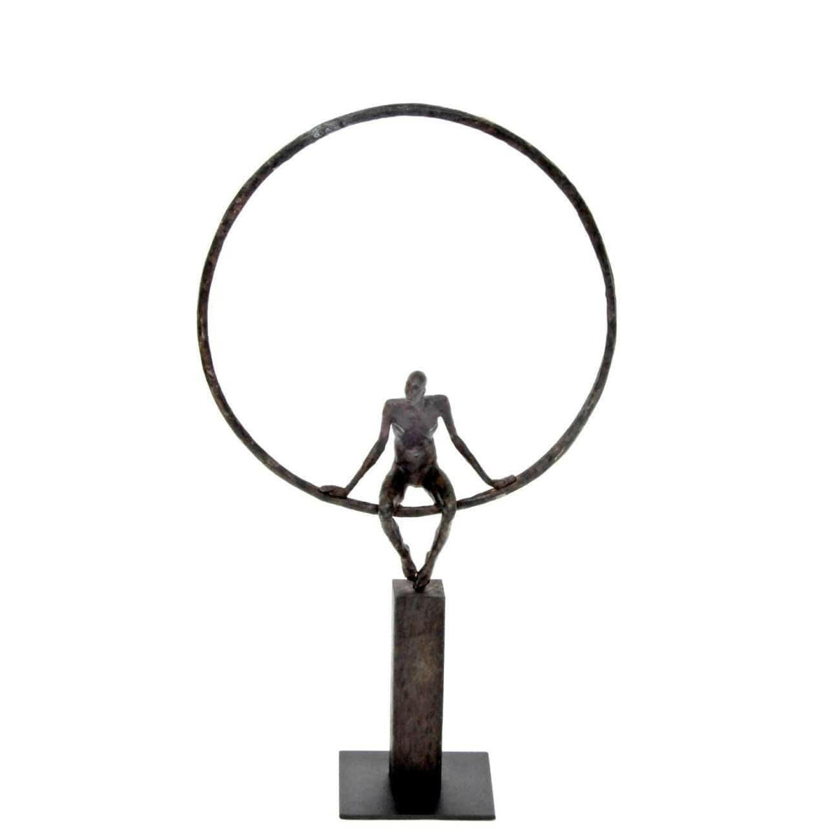 Bronze Figure The Observer.