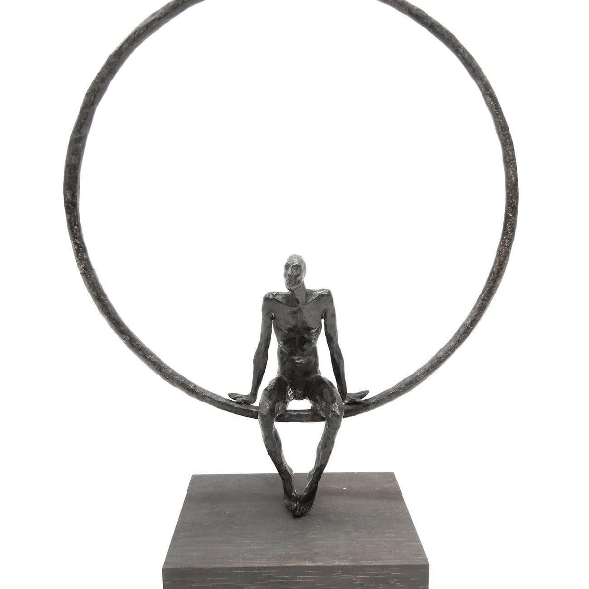 Bronze Figure The Observer.