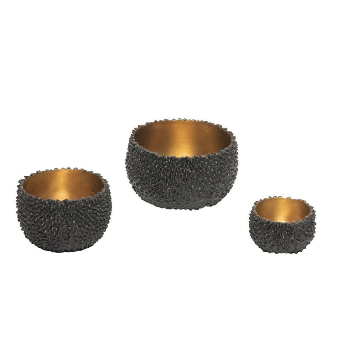 Bronze Jackfruits Bowls set of 3.
