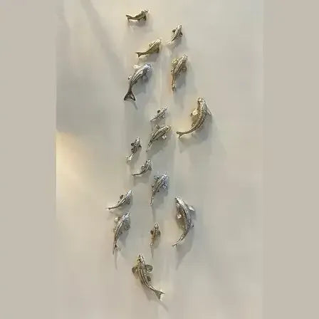 Eccotrading Design London Accessories Bronze Koi Fish Wall Sculptures House of Isabella UK