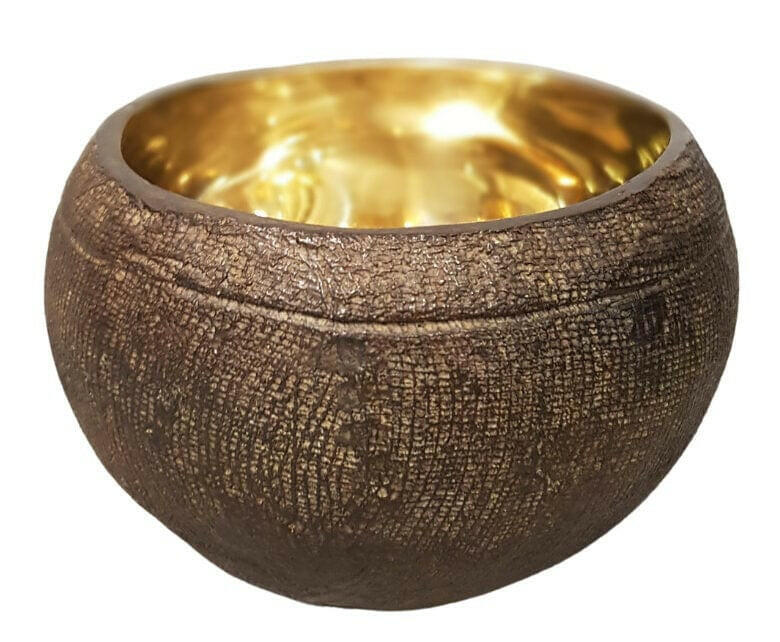 Bronze Lava Bowl.