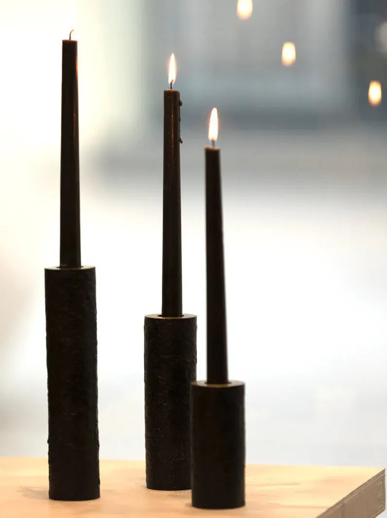 Eccotrading Design London Accessories Bronze Nera Candleholders 3pc House of Isabella UK