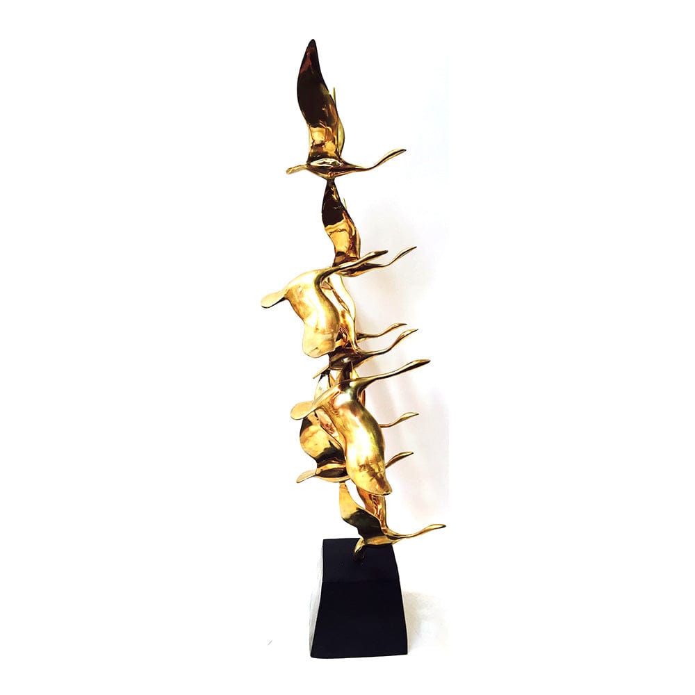 Eccotrading Design London Accessories Bronze Sculpture Flight 9 House of Isabella UK