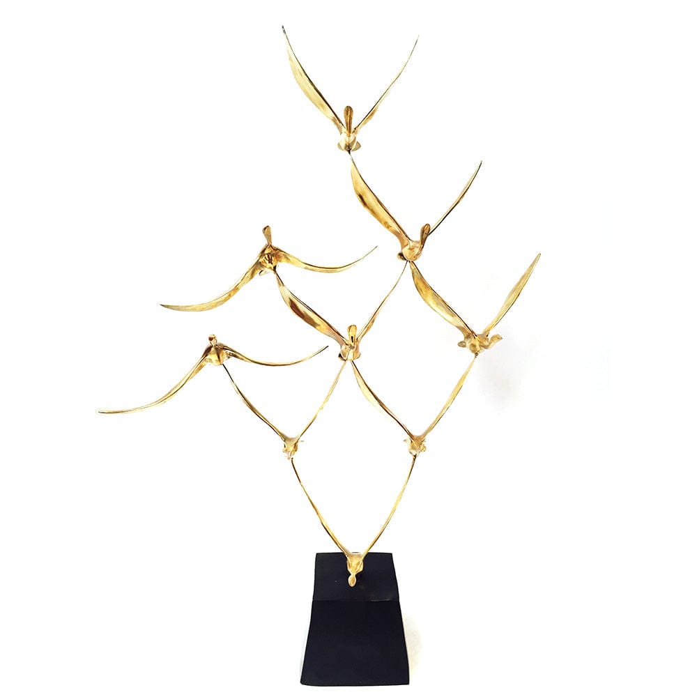 Eccotrading Design London Accessories Bronze Sculpture Flight 9 House of Isabella UK