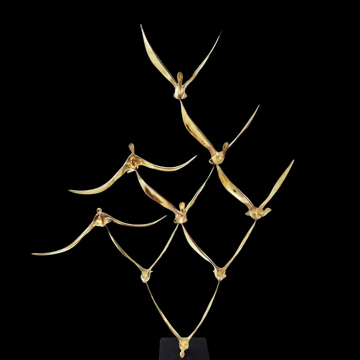 Eccotrading Design London Accessories Bronze Sculpture Flight 9 House of Isabella UK