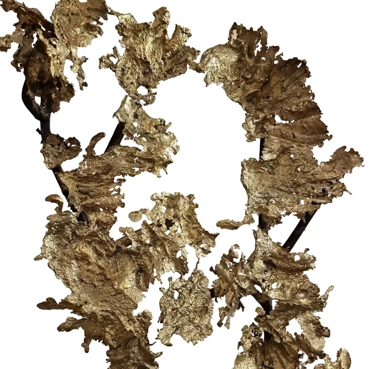 Bronze Sculpture Moon In The Clouds.