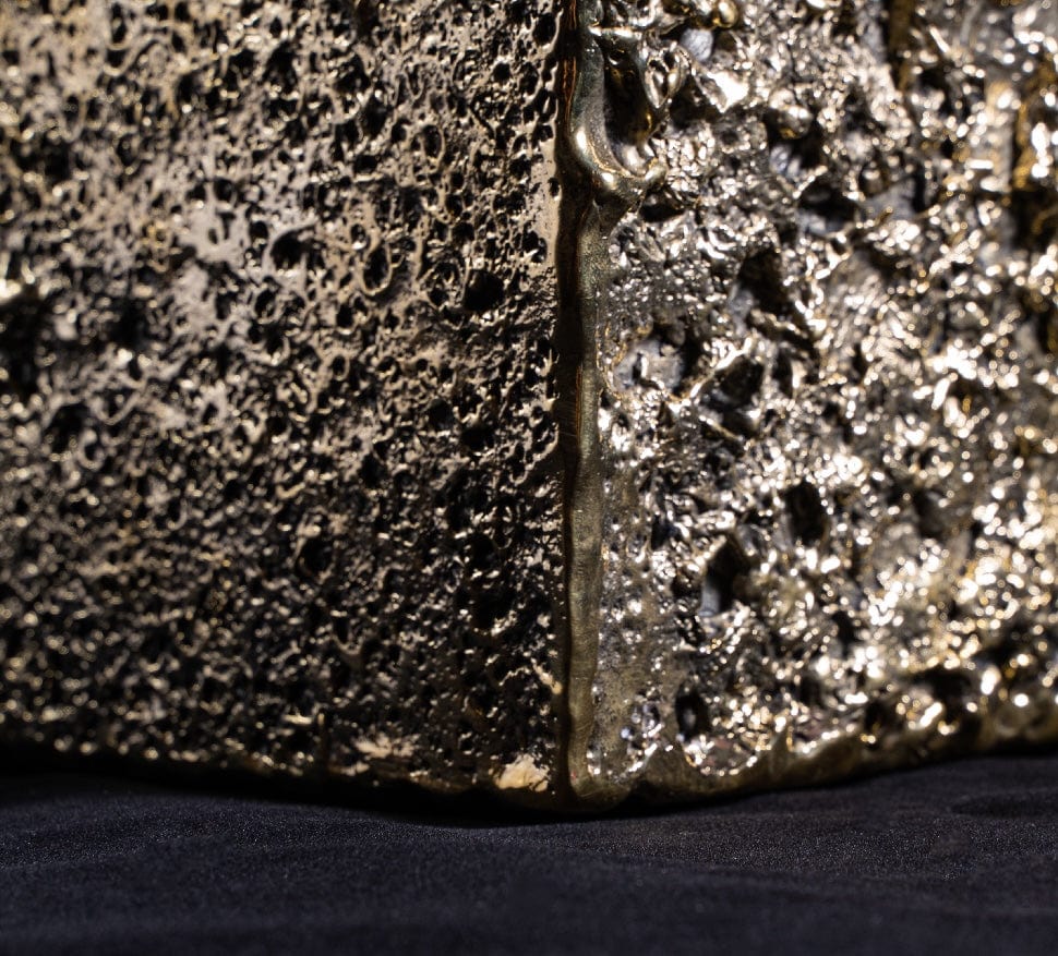 Bronze Sculpture Rain Cube.