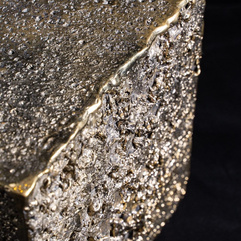 Bronze Sculpture Rain Cube.