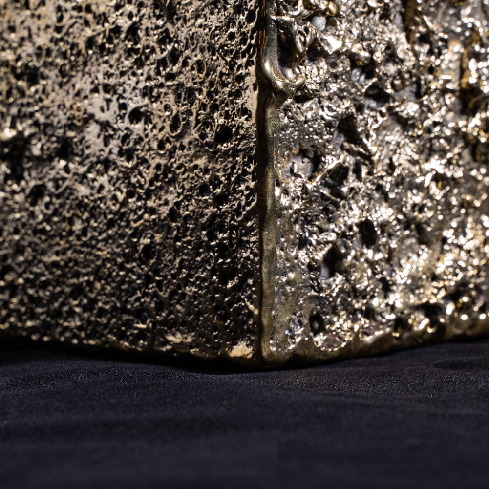 Bronze Sculpture Rain Cube.