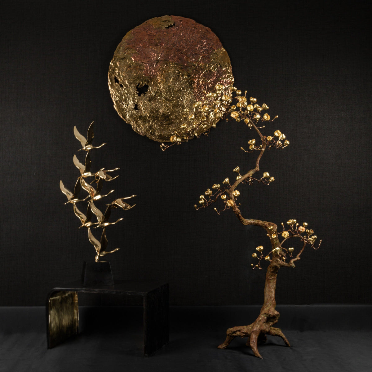 Eccotrading Design London Accessories Bronze Sculpture The Moon House of Isabella UK