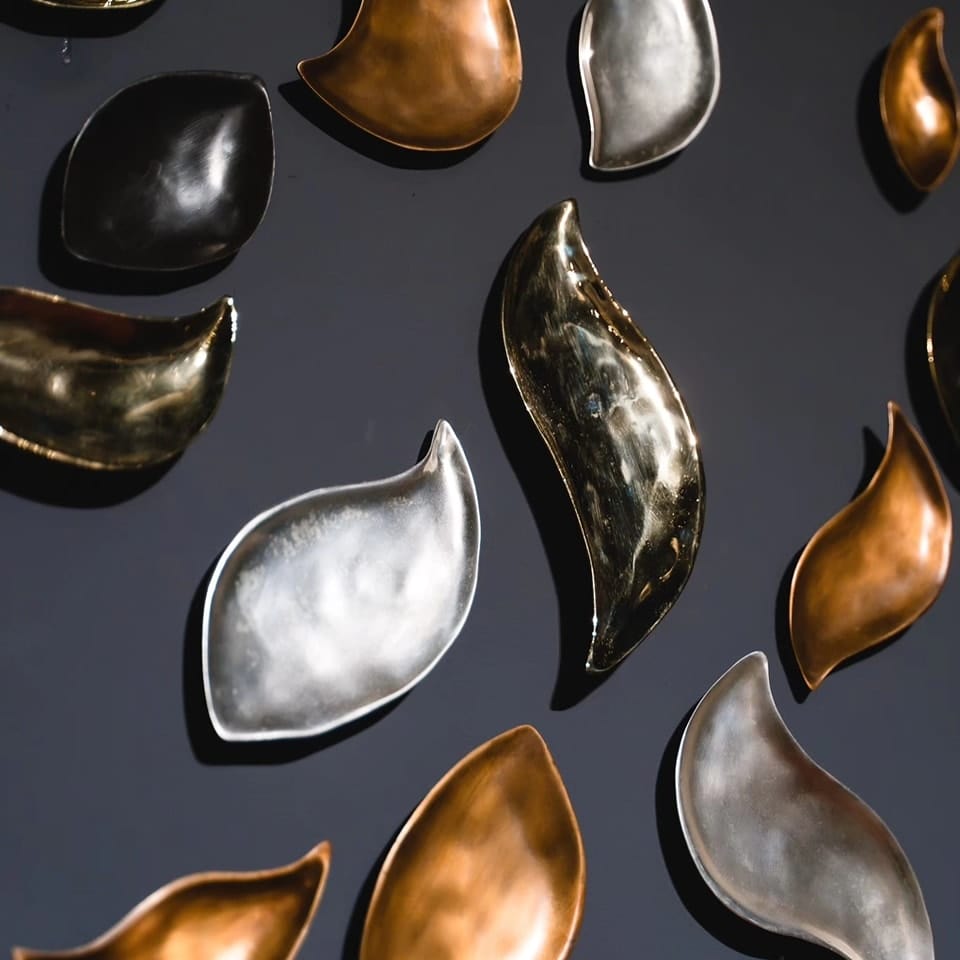 Eccotrading Design London Accessories Bronze Wall Art The Rain House of Isabella UK