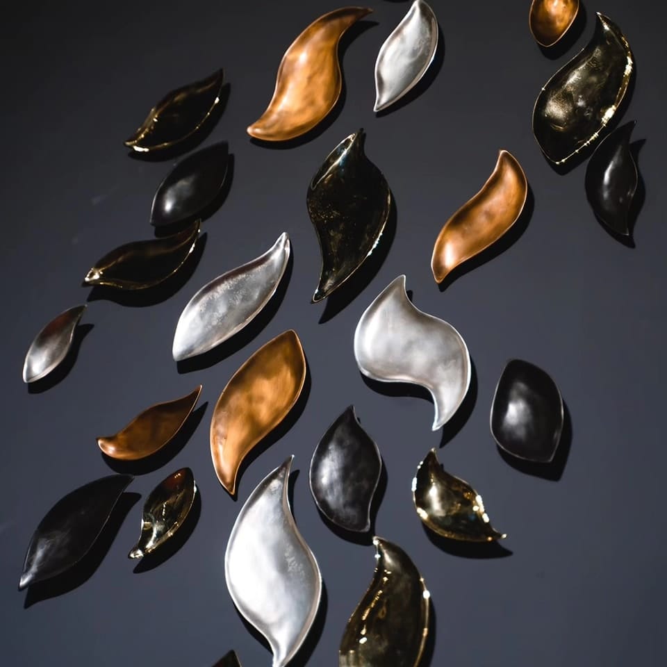 Eccotrading Design London Accessories Bronze Wall Art The Rain House of Isabella UK