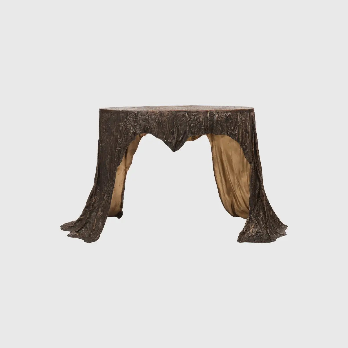 Eccotrading Design London Accessories Cloth of Gold Console Bronze Dorato House of Isabella UK