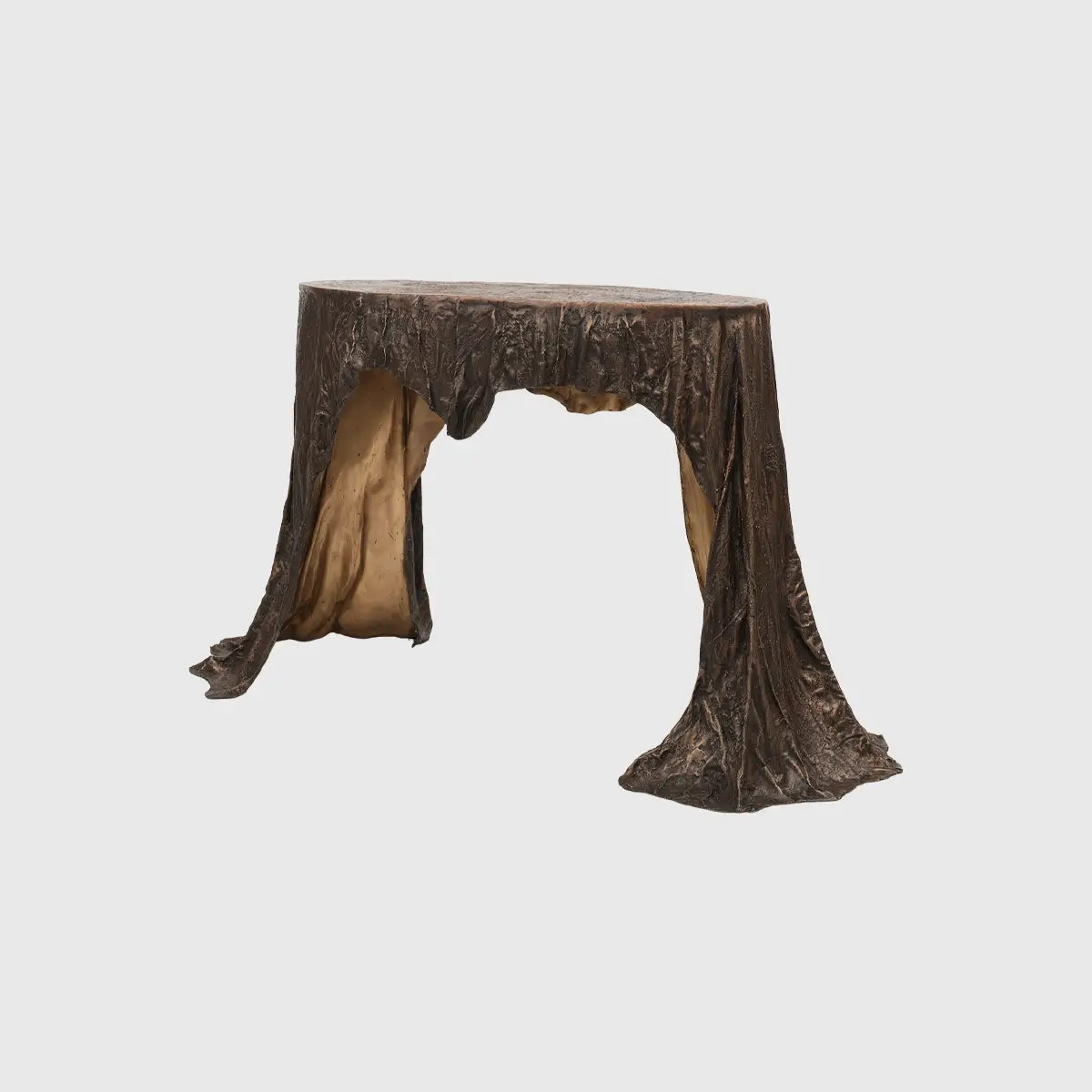 Eccotrading Design London Accessories Cloth of Gold Console Bronze Dorato House of Isabella UK