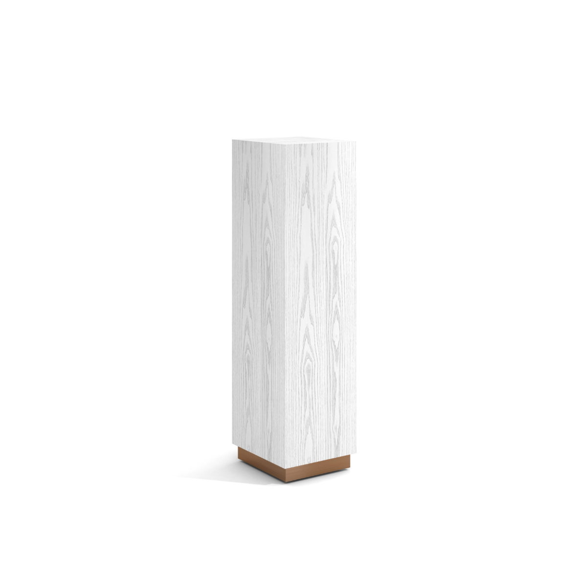 CORA PEDESTAL WHITE ASH 30CM.