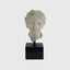 Eccotrading Design London Accessories Decorative Female Marble Bust with Black Marble Base 1 House of Isabella UK