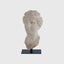 Eccotrading Design London Accessories Decorative Marble Taranto Bust with Black Metal Base House of Isabella UK