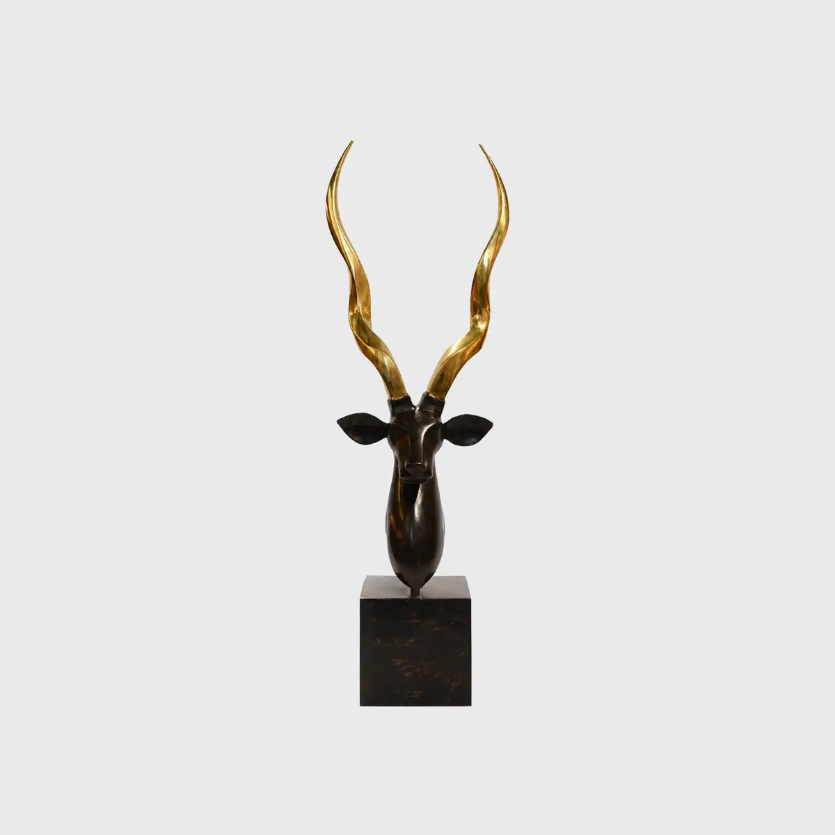 Eccotrading Design London Accessories Deer Head Bronze Sculpture House of Isabella UK