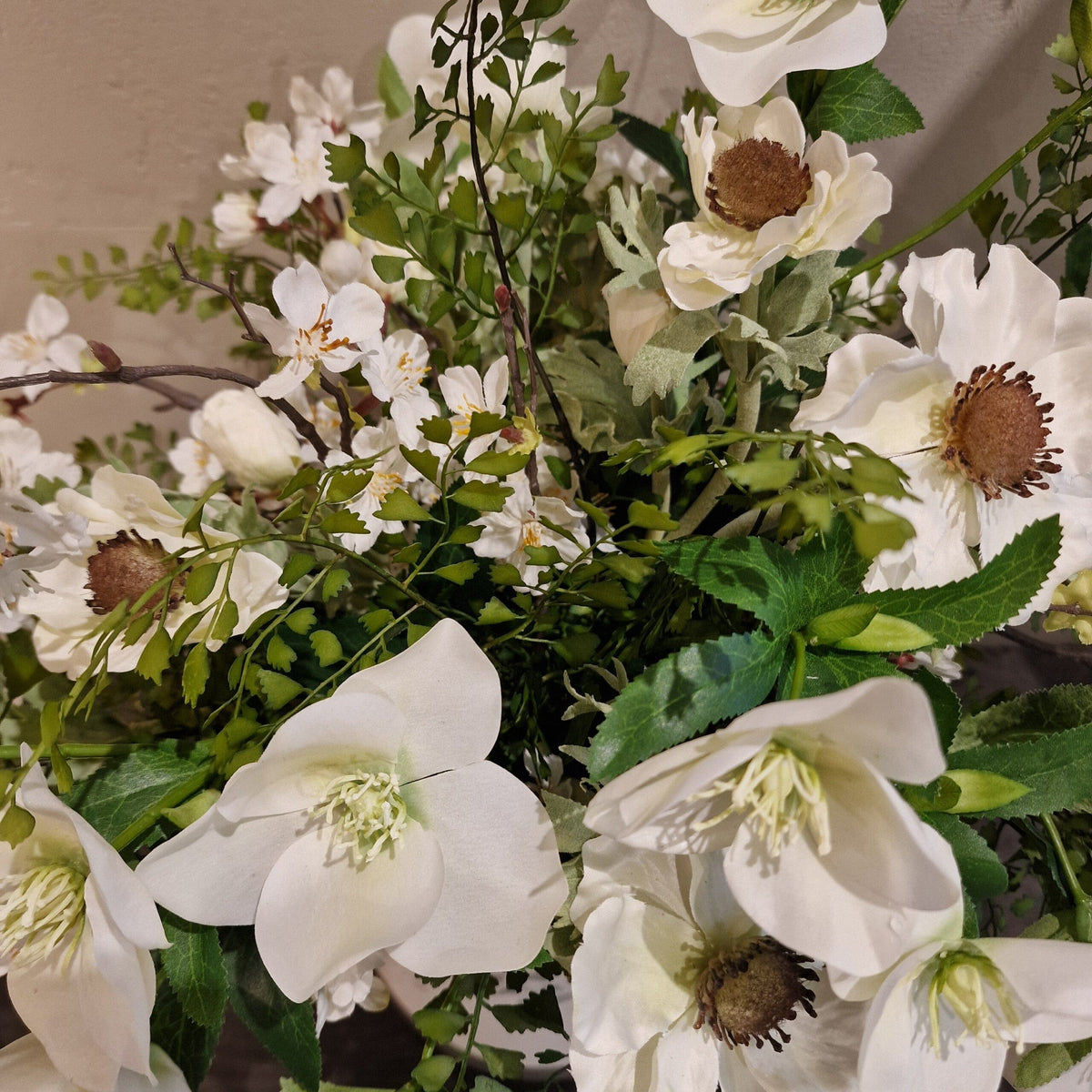 Eccotrading Design London Accessories Florals in a Linen-Shagreen Box Tall House of Isabella UK