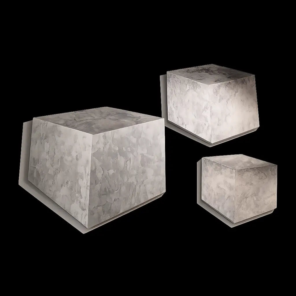 Eccotrading Design London Accessories Geometric Cubes Paper Wall Art House of Isabella UK
