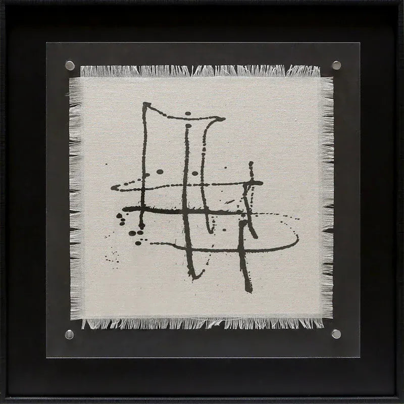 Eccotrading Design London Accessories Inkbound Echoes 1 Original Linen Printing Art House of Isabella UK