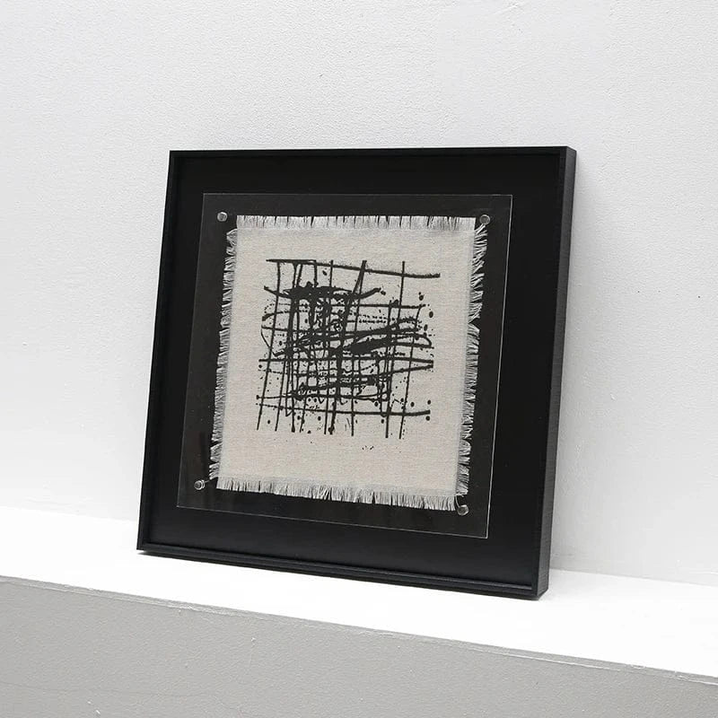 Eccotrading Design London Accessories Inkbound Echoes 2 Original Linen Printing Art House of Isabella UK