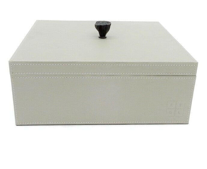 Leather Box French Grey.