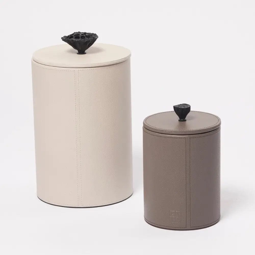 Lotus Box Pumice Leather Large.