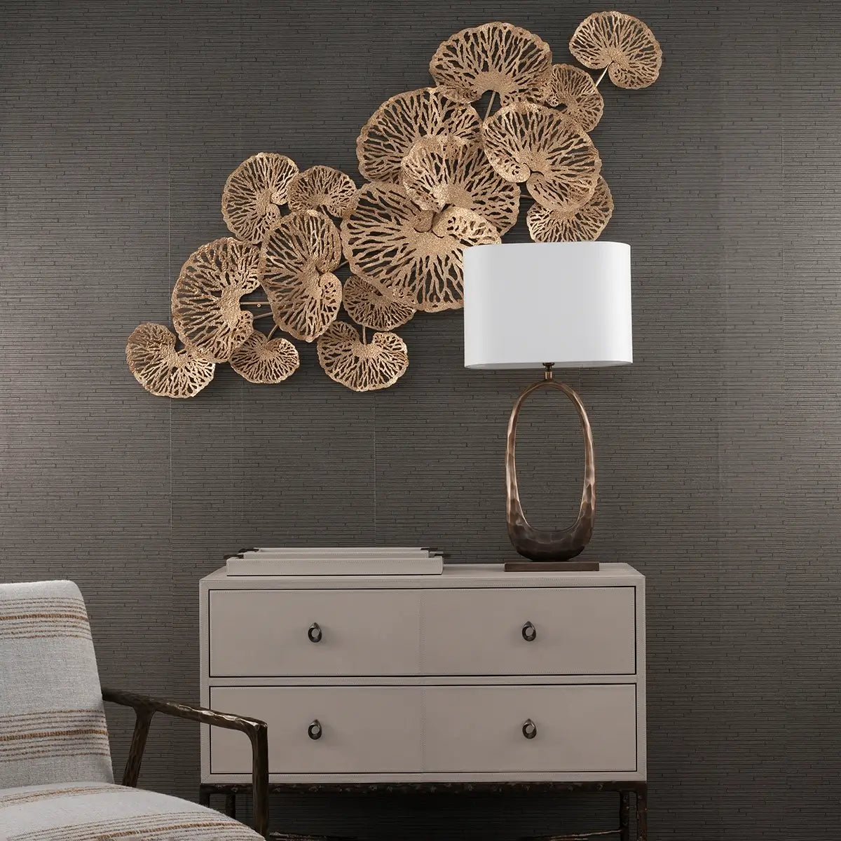 Eccotrading Design London Accessories Lotus Wall Art House of Isabella UK