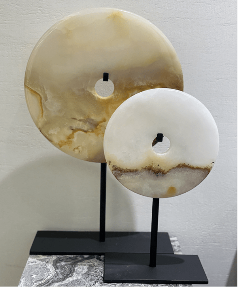 Eccotrading Design London Accessories Marble Stone Decoration Ping Buckle Low Marble Stone Decoration Ping Buckle Low House of Isabella UK