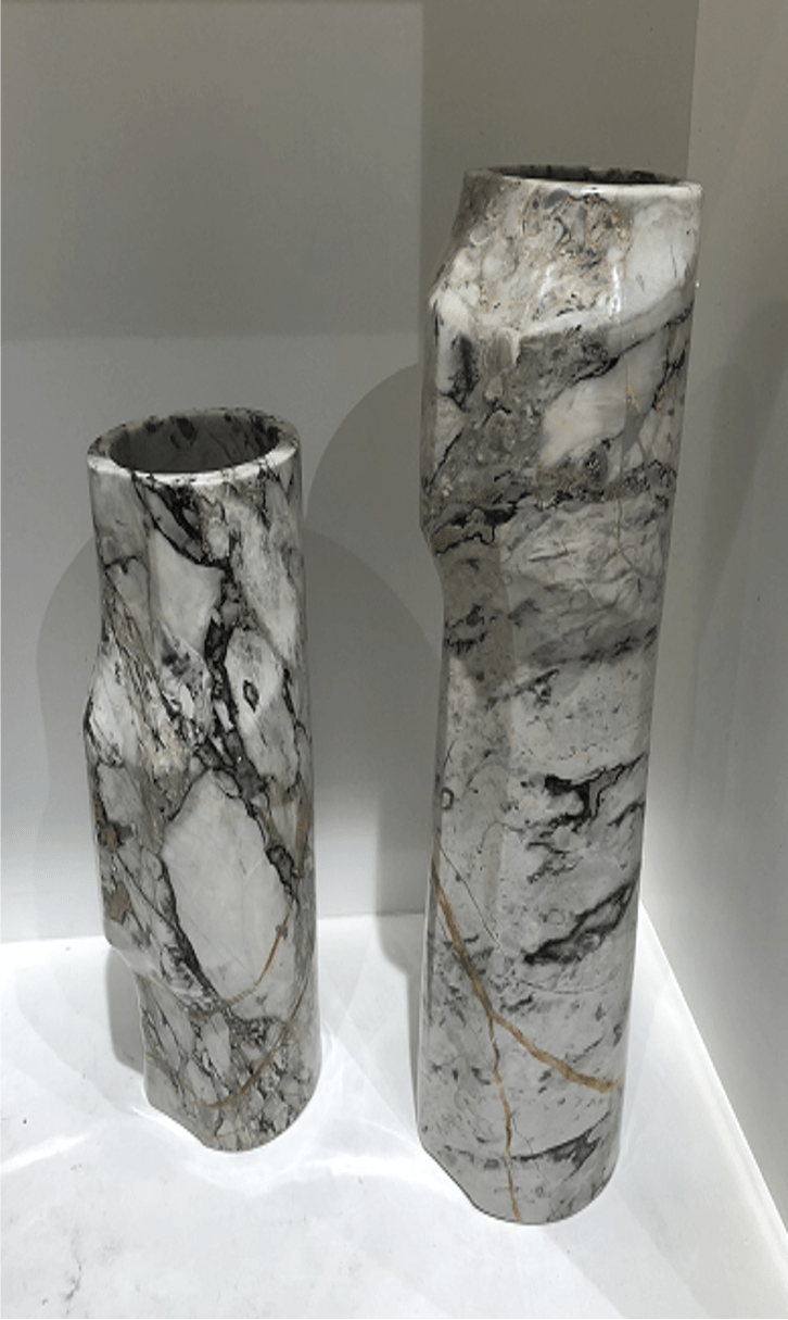 Eccotrading Design London Accessories Marble Stone Decoration VASE tall Marble Stone Decoration Vase Tall House of Isabella UK