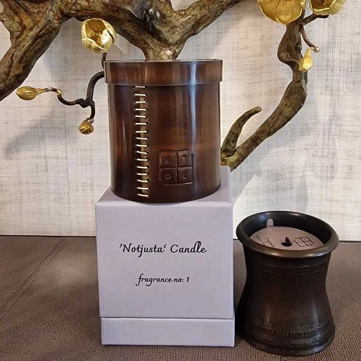 Eccotrading Design London Accessories Notjusta' Scented Candle House of Isabella UK
