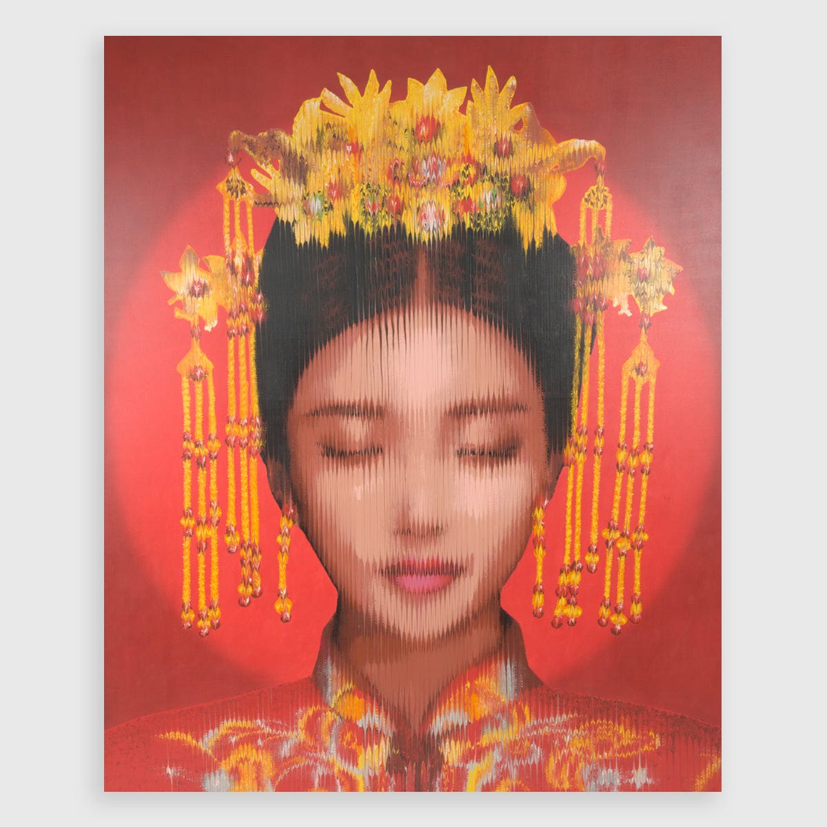 Eccotrading Design London Accessories Painting Red Marriage House of Isabella UK