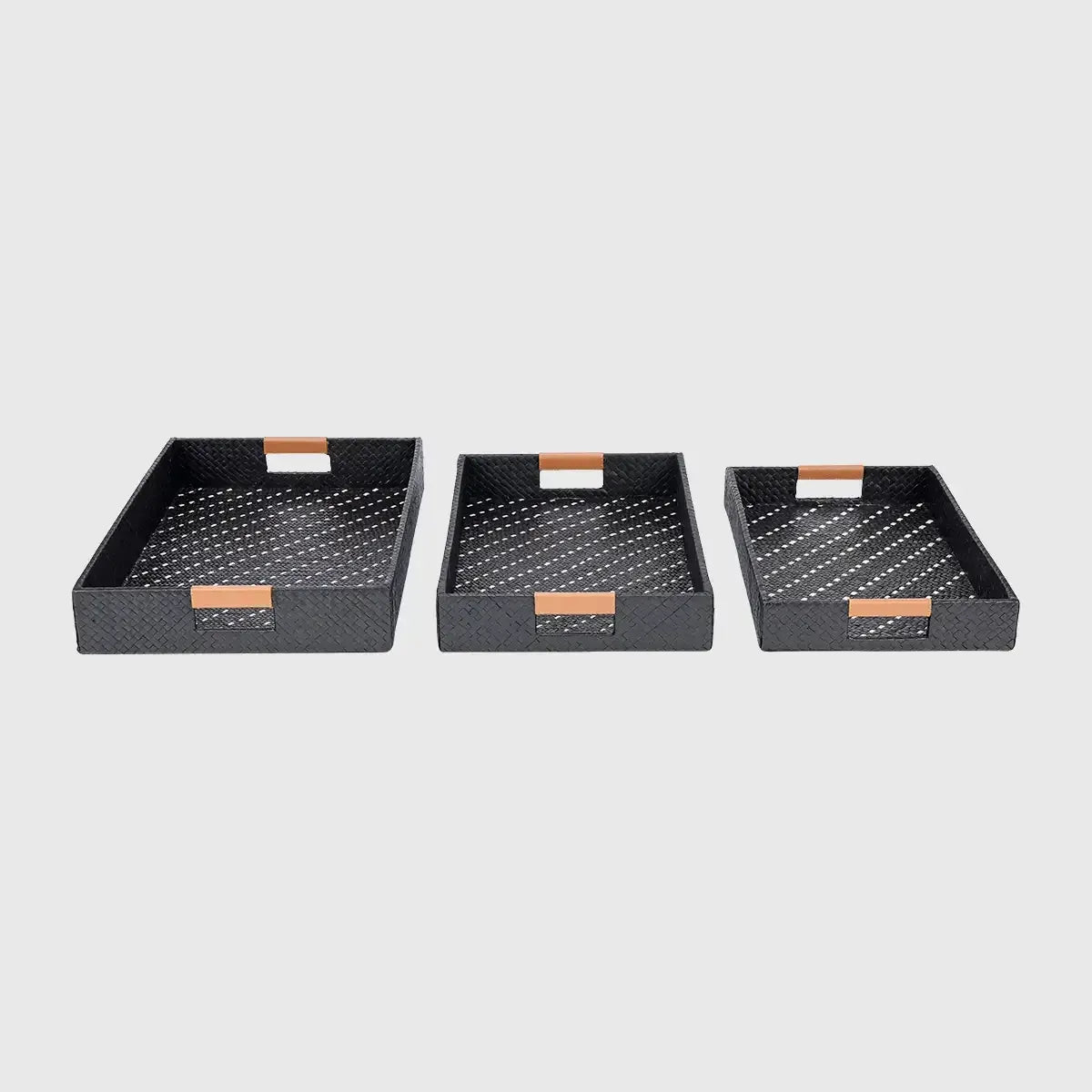 Eccotrading Design London Accessories Palm Black Trays House of Isabella UK