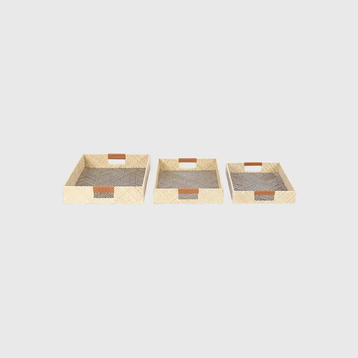 Eccotrading Design London Accessories Palm Trays Zig Zag House of Isabella UK