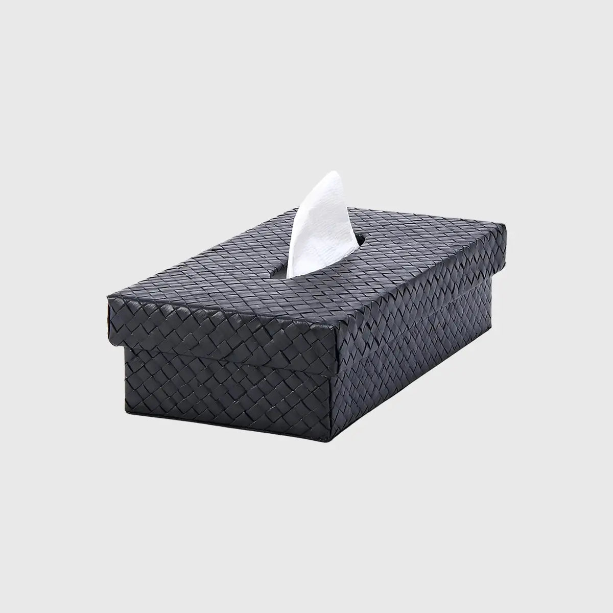 Eccotrading Design London Accessories Pandanus Tissue Box Black House of Isabella UK