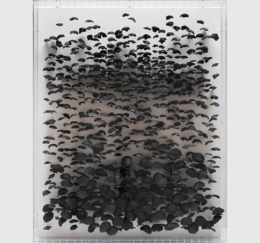 Eccotrading Design London Accessories Paper Petal Black 3D art House of Isabella UK