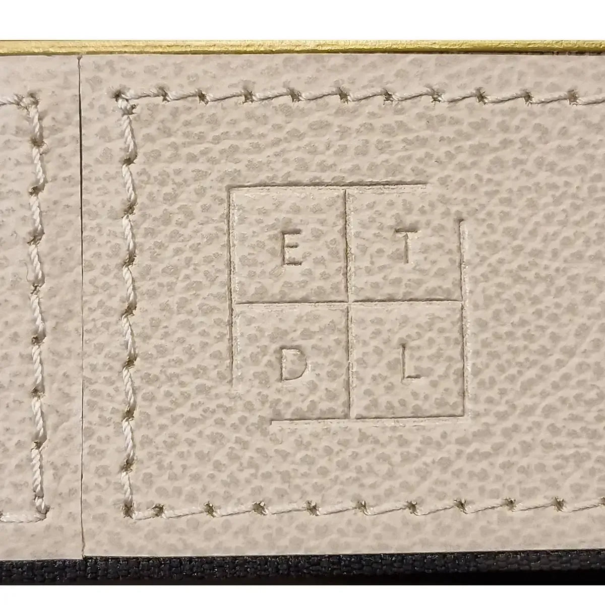 Eccotrading Design London Accessories Paragon Oval Tray Pumice Leather House of Isabella UK