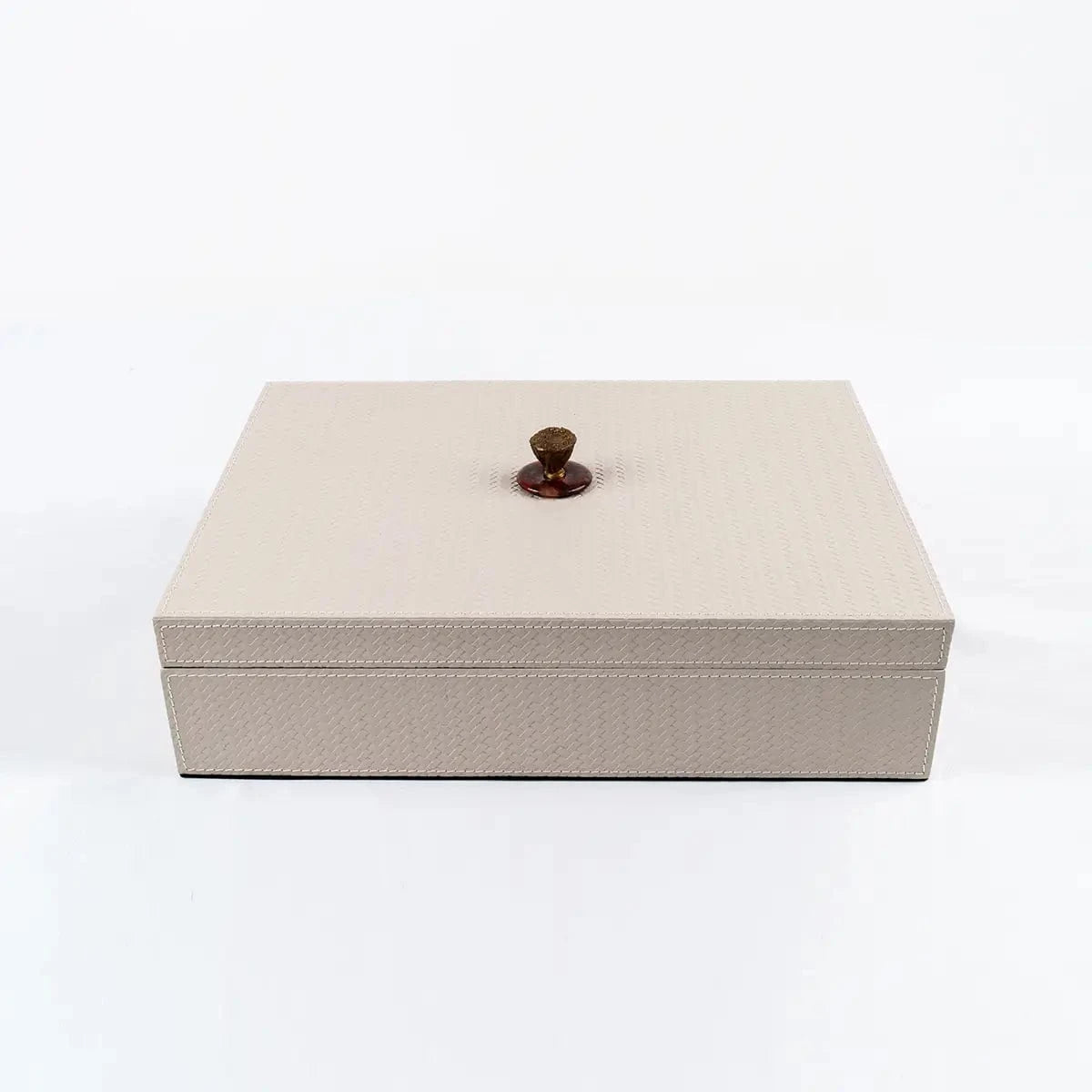 Eccotrading Design London Accessories Paragon Woven Pumice Box Lotus Handle House of Isabella UK