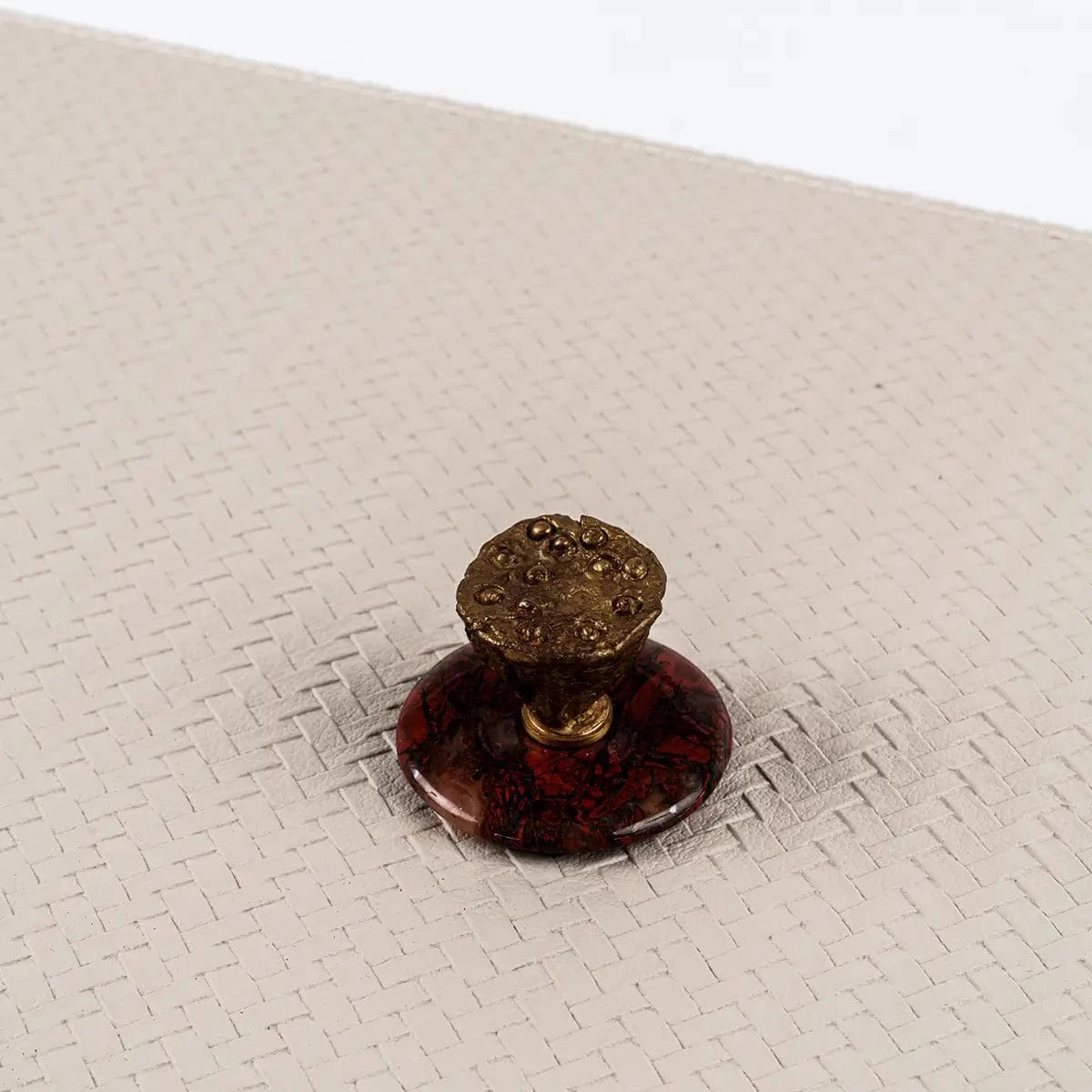 Eccotrading Design London Accessories Paragon Woven Pumice Box Lotus Handle House of Isabella UK