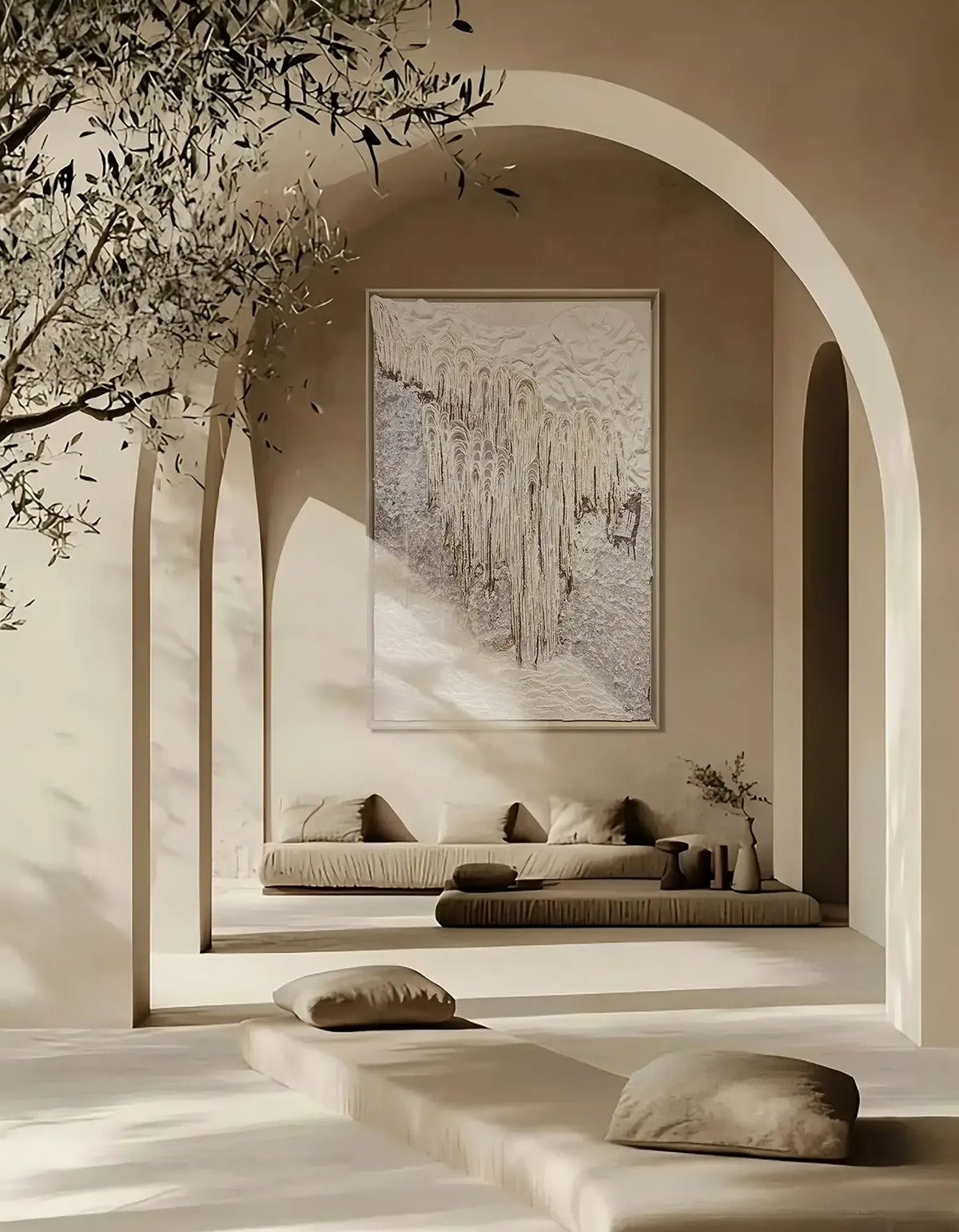 Eccotrading Design London Accessories Petrified Rain Handmade Dimensional Paper Wall Sculpture House of Isabella UK