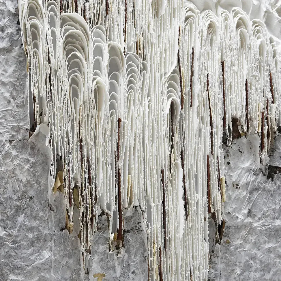 Eccotrading Design London Accessories Petrified Rain Handmade Dimensional Paper Wall Sculpture House of Isabella UK