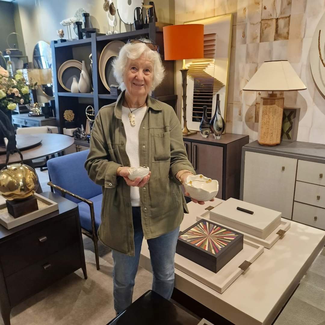 Eccotrading Design London Accessories Porcelain Eggshell Bowls Cream House of Isabella UK