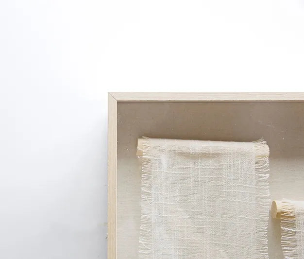 Eccotrading Design London Accessories Rose Linen Handmade Wall Art House of Isabella UK