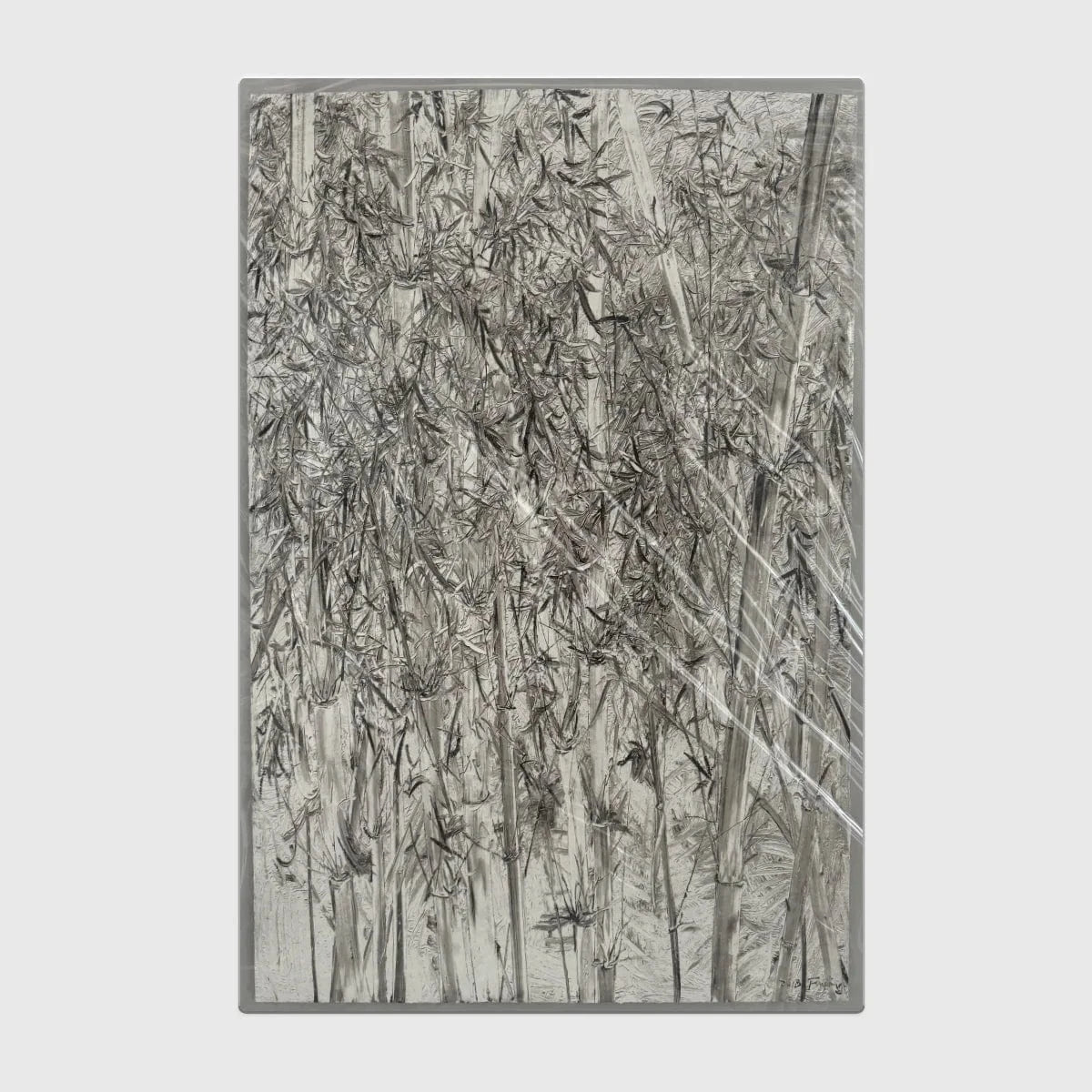 Eccotrading Design London Accessories Silver Forest Large Wall Paper Art House of Isabella UK